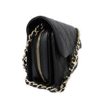 Chanel Chanel Matelassé Cuir Noir Black leather medium - image 3
