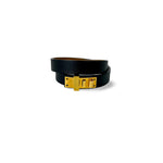 Hermes Mini Dog Double Tour Bracelet Leather Mini - image 1