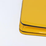 Fendi Curligraphy Shoulder Enamel Yellow Silver small - image 12