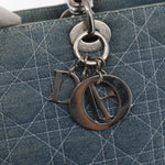 Christian Dior Lady Dior Bag Denim Medium - image 16