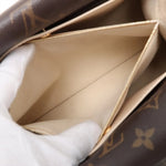 Louis Vuitton Double V Handbag Calfskin with Monogram Canvas - image 10
