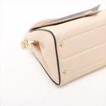 Louis Vuitton Double V Handbag Calfskin with Monogram Canvas - image 4