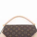 Louis Vuitton Double V Handbag Calfskin with Monogram Canvas - image 6