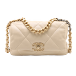 Chanel 19 Flap Bag Quilted Leather Medium - image 1