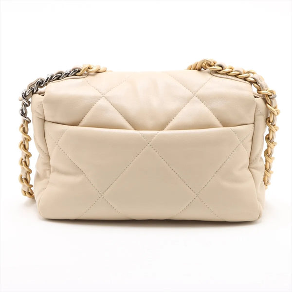Chanel 19 Flap Bag Quilted Leather Medium