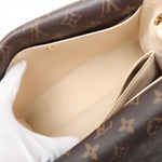 Louis Vuitton Double V Handbag Calfskin with Monogram Canvas - image 9