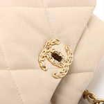 Chanel 19 Flap Bag Quilted Leather Medium - image 9