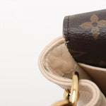 Louis Vuitton Double V Handbag Calfskin with Monogram Canvas - image 16