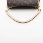 Louis Vuitton Double V Handbag Calfskin with Monogram Canvas - image 5