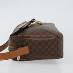 Celine Vintage Macadam Shoulder Bag Canvas and Leather - image 4