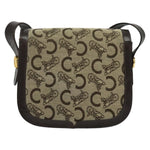 Celine C Sulky Shoulder bag Canvas and Leather - image 2