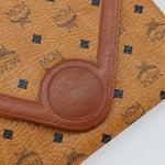 MCM Visetos Shoulder bag Canvas and Leather - image 18