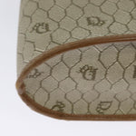 Christian Dior Vintage Honeycomb Shoulder Bag Canvas and Leather - image 10