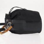 Gucci Vintage Bamboo Bucket Bag Nylon and Leather Small - image 4