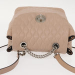 Bally Vintage Backpack Quilted Leather - image 14