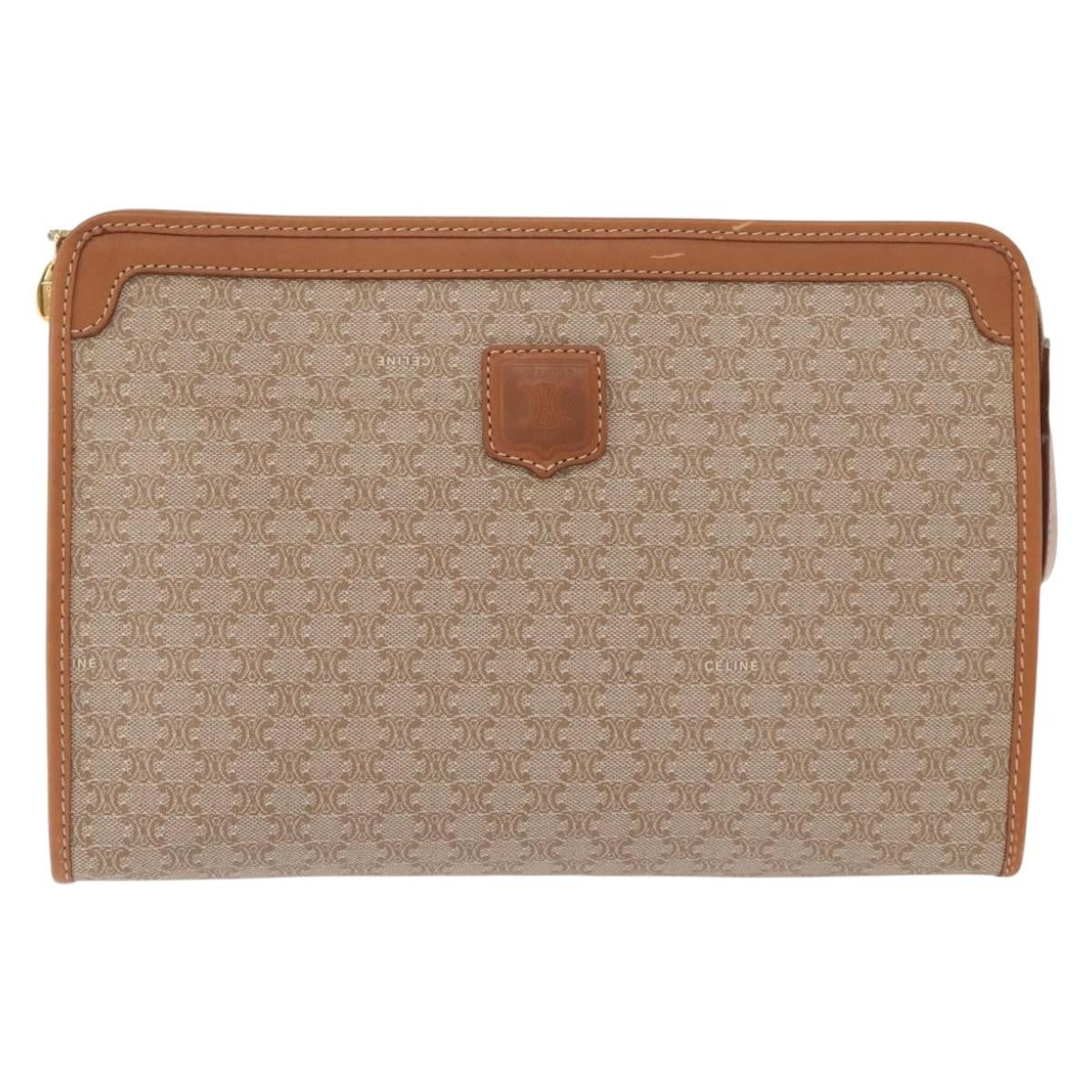 Celine Macadam Pochette Canvas and Leather - image 1