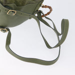 Gucci Gucci bamboo backpack daim mini - image 19