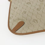 Christian Dior Vintage Honeycomb Shoulder Bag Canvas and Leather - image 11