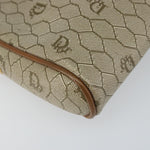 Christian Dior Vintage Honeycomb Shoulder Bag Canvas - image 8