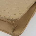 Chanel Vintage Clutch with Chain Quilted Leather Small - image 10