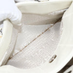 Chanel Square Stitch Tote Quilted Leather Medium - image 11