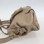 Chloe Abby Convertible Frame Satchel Leather with Suede - image 3
