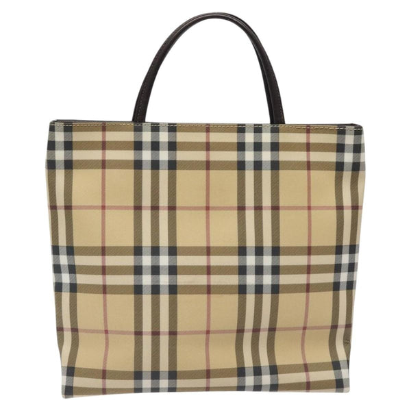 Burberry Nova Check Tote canvas check pattern Small