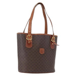 Celine Vintage Macadam Tote bag Canvas and Leather - image 16
