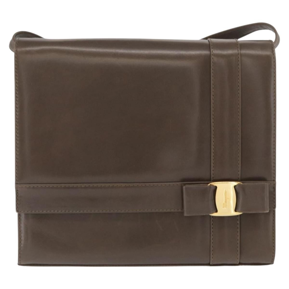 Salvatore Ferragamo Vara shoulder Bag Leather - image 1