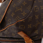 Louis Vuitton Saumur Handbag Monogram Canvas 35 - image 10