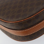Celine Vintage Macadam Shoulder Bag Canvas and Leather - image 10