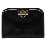 Salvatore Ferragamo Gancini Shoulder Bag Patent Leather - image 16