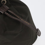 Gucci Vintage Bamboo Bucket Bag Nylon and Leather Small - image 19