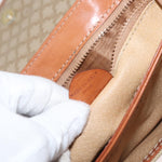 Celine Vintage Macadam Shoulder Bag Canvas and Leather - image 7
