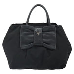 Prada Bow Tote Tessuto with Leather Small - image 1