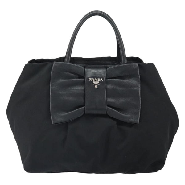 Prada Bow Tote Tessuto with Leather Small - image 1