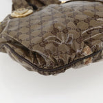 Gucci Hysteria Convertible Top Handle Bag GG Coated Canvas Large - image 12