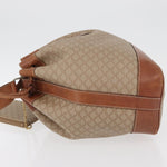 Celine Vintage Macadam Shoulder Bag Canvas and Leather - image 4
