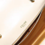 Celine Vintage Top Handle Bag Glazed Leather Small - image 6