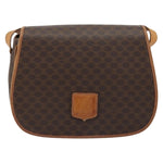 Celine Vintage Macadam Shoulder Bag Canvas and Leather - image 18