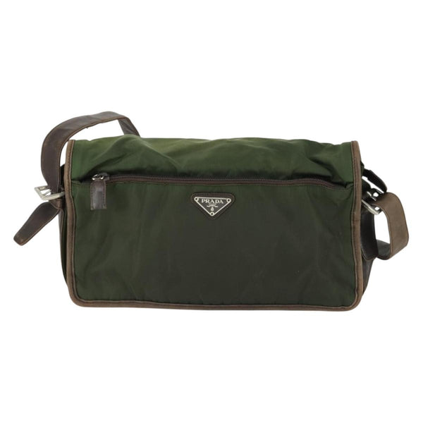 Prada Vintage Shoulder Bag Nylon and Leather
