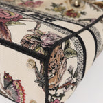 Christian Dior Lady D-Lite Bag Embroidered Canvas Medium - image 10