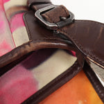 Chanel Flower Power Messenger Bag Multicolor Printed Nubuck - image 16