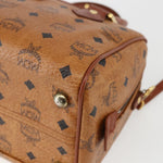 MCM Visetos logogramme Handbag Canvas and Leather - image 9