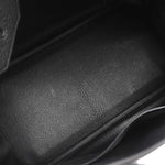 Hermes HAC Birkin Bag Black Fjord with Palladium Hardware 32 - image 13