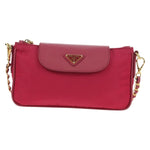 Prada Chain Crossbody Bag Tessuto and Saffiano Leather Small - image 1