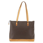 Celine Vintage Macadam Tote bag Canvas and Leather - image 1
