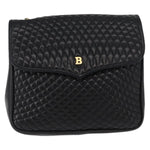 Bally Vintage Chain Shoulder Bag Quilted Leather - image 1