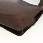 Chanel Vintage Logo Flap Messenger Bag Leather Medium - image 11