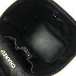 Chanel Vintage Timeless Cosmetic Case Caviar Small - image 3